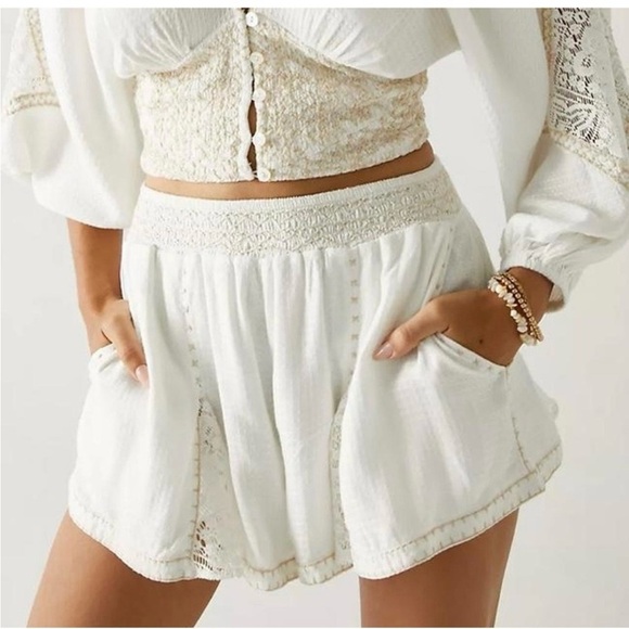 Free People Pants - Free People Southwest Lace Shorts
